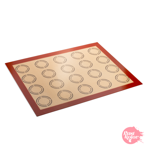 SILICONE MAT FOR MACARONS - 20 HOLES