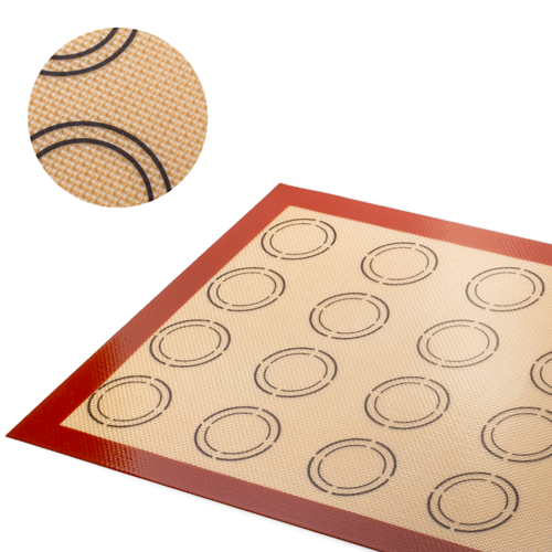 SILICONE MAT FOR MACARONS - 20 HOLES