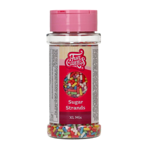 FUNCAKES SUGAR NOODLES - XL COLOURS MIX 70 G