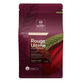 CACAO BARRY 100% COCOA POWDER - "ROUGE ULTIME" 1 KG