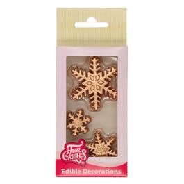 FUNCAKES SUGAR DECORATIONS - ICE CRYSTAL BRONZE