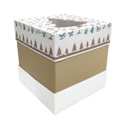 REVERSIBLE CAKE BOX EXTENSION - 29,5 CM