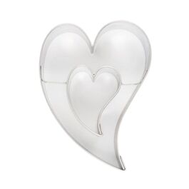 METAL BISCUIT CUTTER - HEART 7 CM