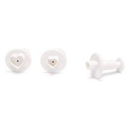 PATISSE SET 2 CUTTERS WITH EJECTOR - HEARTS
