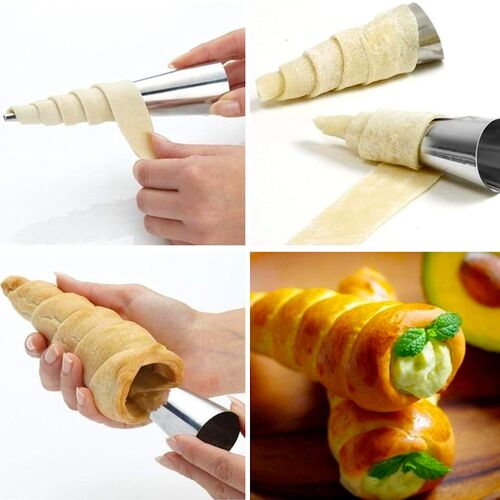 PATISSE SET CREAM CONE MOULDS - 3 UNITS