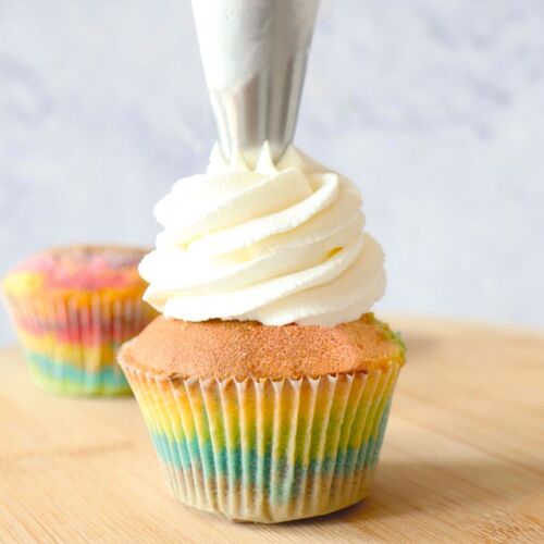 SCRAPCOOKING RAINBOW CUPCAKES SET