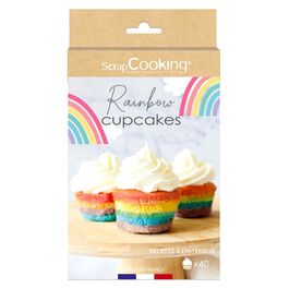 SCRAPCOOKING RAINBOW CUPCAKES SET