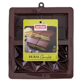 ZENKER DOUBLE SILICONE MOULD - DUBAI CHOCOLATE BAR