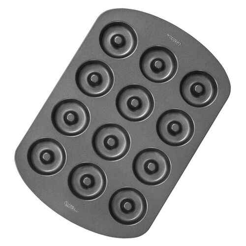 WILTON MEDIUM-SIZED DONUT MOLD - 12 CAVITIES