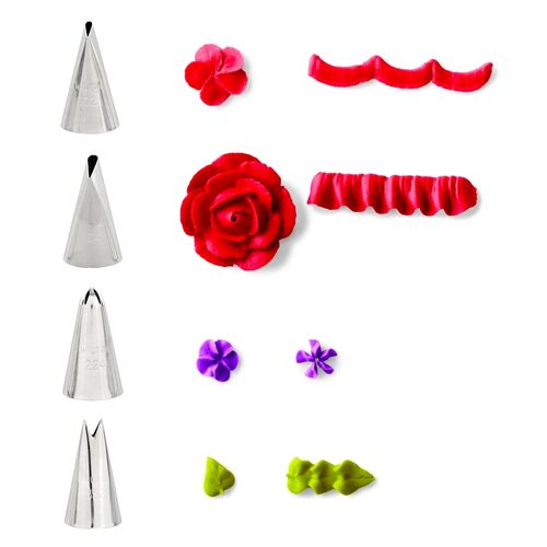 WILTON FLOWER NOZZEL SET
