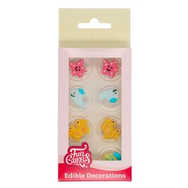 FUNCAKES SUGAR DECORATIONS - SEA ANIMALS