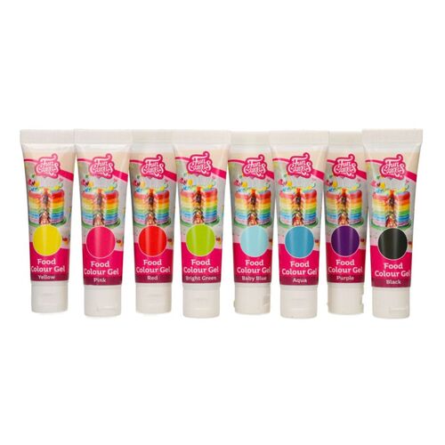 FUNCAKES 8 GEL DYES SET