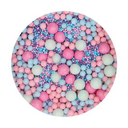 FUNCAKES SOFT SUGAR PEARLS - MIX "BUBBLEGUM POP" (80 G)