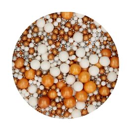 FUNCAKES SOFT SOFT SUGAR PEARLS - MIX "GLAMOUR VIBES" (80 G)