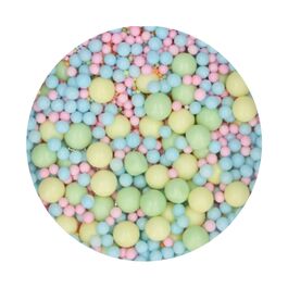 FUNCAKES SOFT SUGAR PEARLS - MIX "PASTEL PERFECT" (80 G)