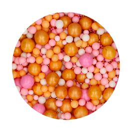 FUNCAKES SOFT SUGAR PEARLS - MIX "SUMMER SUNSET" (80 G)