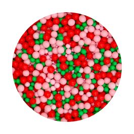 FUNCAKES SOFT SUGAR PEARLS - MIX "WATERMELON PARTY" (80 G)