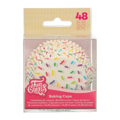 FUNCAKES CUPCAKE CAPSULES - SPRINKLES