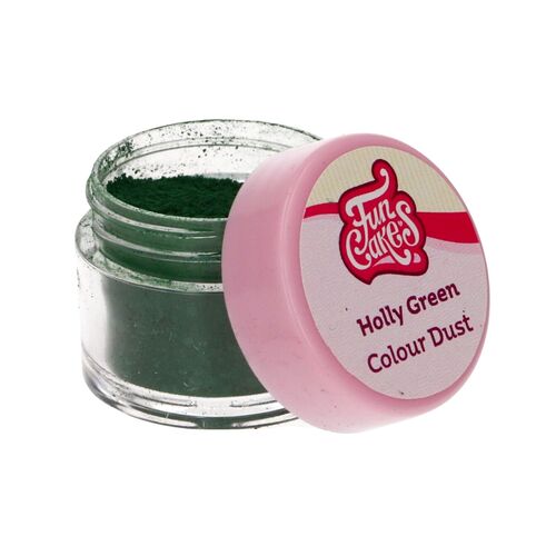 FUNCAKES POWDER DYE - HOLLY GREEN