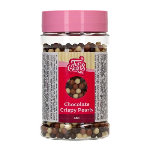FUNCAKES CHOCOLATE CRISPY PEARLS - MIX (155 G)