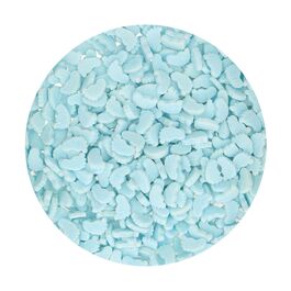 FUNCAKES SPRINKLES - BLUE BABY FOOTPRINTS (55 G)