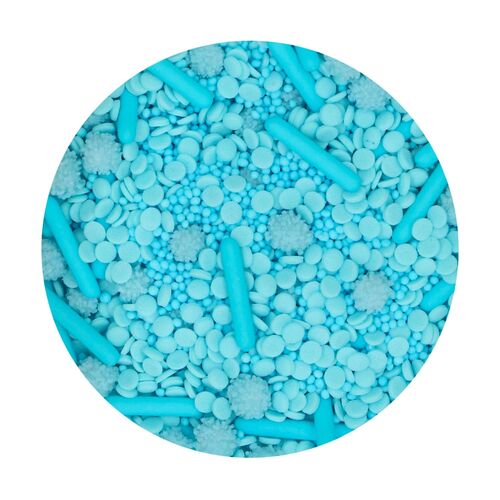 FUNCAKES SPRINKLES - LIGHT BLUE MIX 70 G