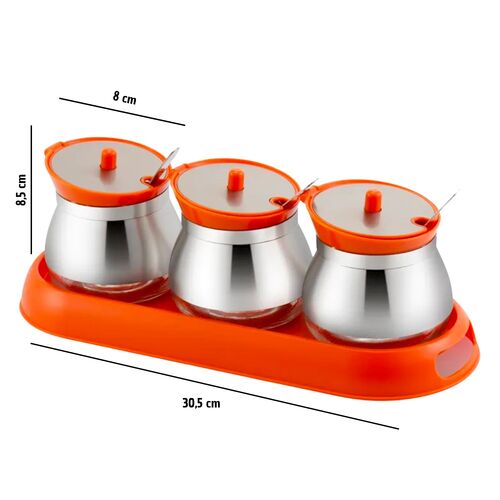 STORAGE KITCHEN SET - ORANGE