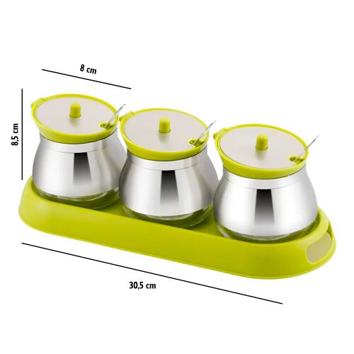 STORAGE KITCHEN SET - GREEN