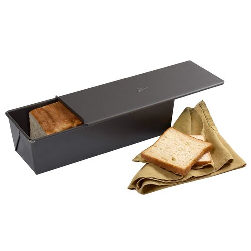 PATISSE BREAD METAL BAKING TIN WITH LID - 30 CM