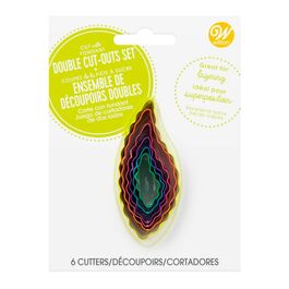 WILTON DOUBLE SIDED CUTTERS SET - LEAFS