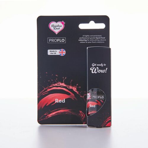 RAINBOW DUST LIQUID DYE "FLO" - RED 19 ML
