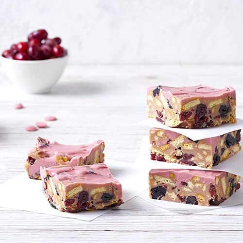 CALLEBAUT RUBY CHOCOLATE CALLETS 400 G