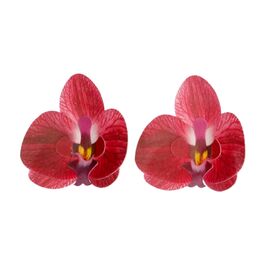 FUNCAKES EDIBLE PAPER FLOWERS - MEDIUM RED ORCHID