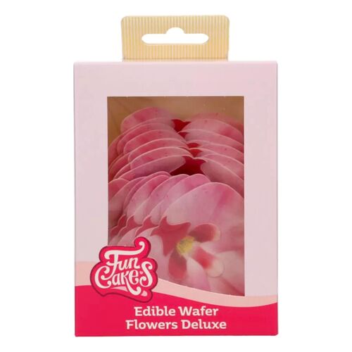 FUNCAKES EDIBLE PAPER FLOWERS - MEDIUM PINK ORCHID