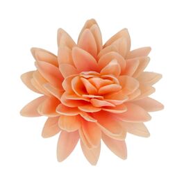 FUNCAKES EDIBLE PAPER FLOWERS - LARGE ORANGE PEONY