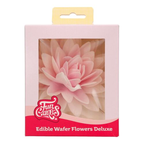 FLORES DE PAPEL COMESTIBLES FUNCAKES - LARGE PINK OMBRE PEONY