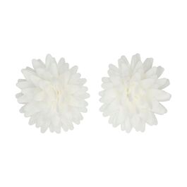 FUNCAKES EDIBLE PAPER FLOWERS - POMPON / MEDIUM WHITE DAISY