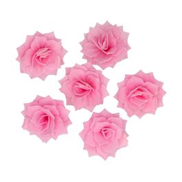 FUNCAKES EDIBLE PAPER FLOWERS - MEDIUM PINK ROSALIA ROSE