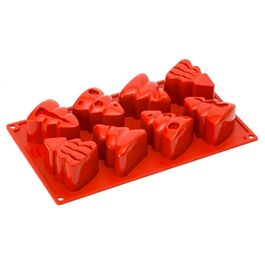 PAVONI SILICONE MOULD - 6 CHRISTMAS TREES