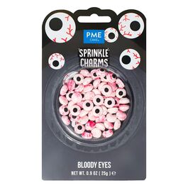 PME EDIBLE SUGAR DECORATIONS - BLOODY EYES (25 G)