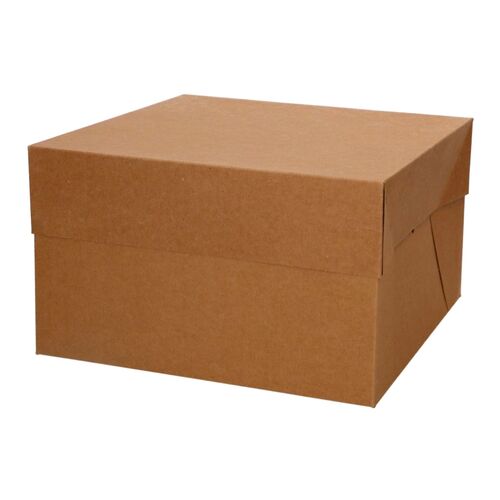 FUNCAKES CAKE BOX - KRAFT 25 CM