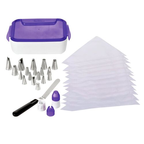 WILTON DELUXE DECORATING SET - 46 TOOLS