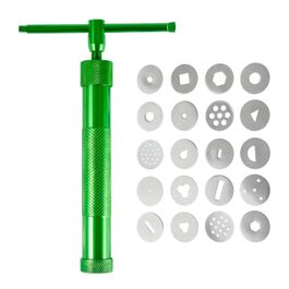 FONDANT EXTRUDER WITH 20 STAINLESS STEEL DISCS