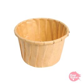 MINI CUPCAKE BAKING CAPSULES (REINFORCED EDGE) - KRAFT