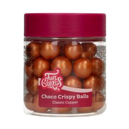 FUNCAKES CRISPY CHOCOLATE BALLS - CLASSIC COPPER 130 G
