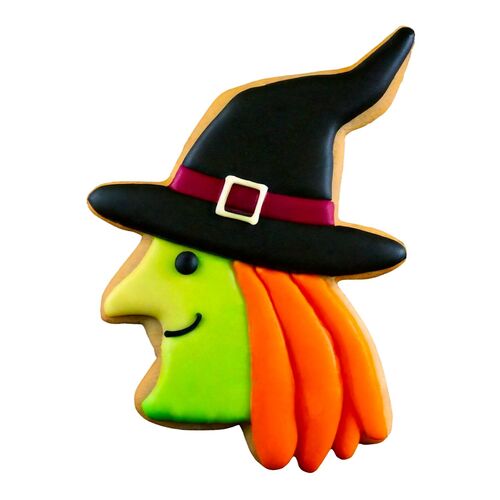 WILTON STAINLESS STEEL COOKIE CUTTER - WITCH