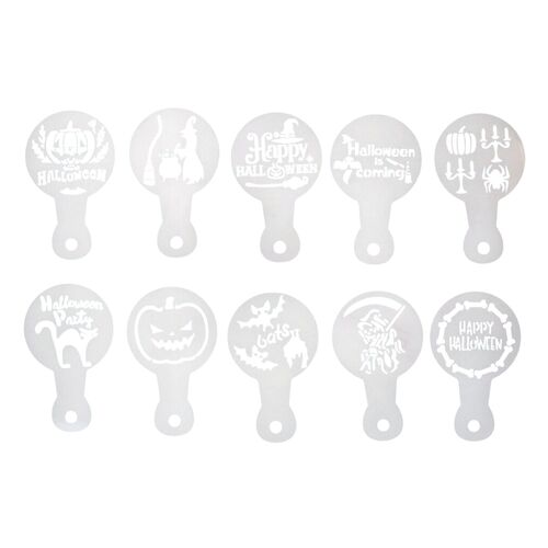 WILTON DECORATION STENCIL SET - HALLOWEEN