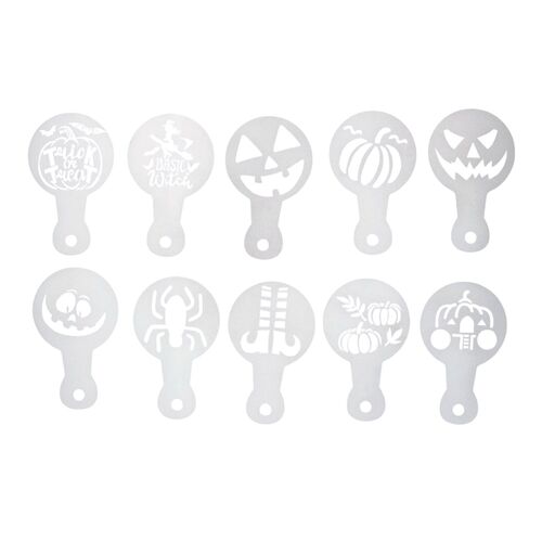 WILTON DECORATION STENCIL SET - HALLOWEEN