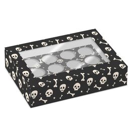 SIMPLY MAKING SET OF 2 BOXES FOR 12 CUPCAKES  - SKELETON