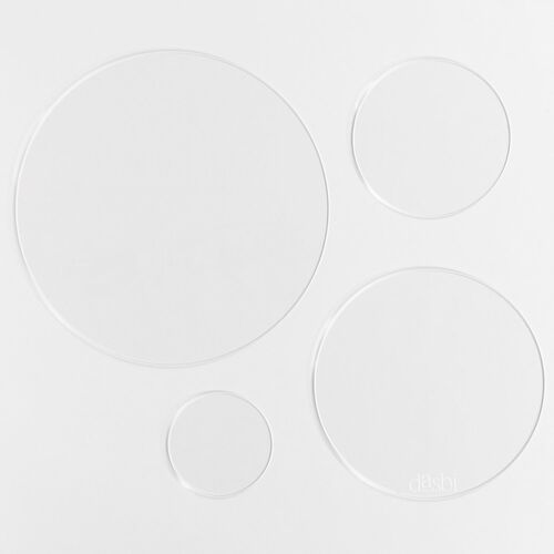 DASBI ACRYLIC DISCS FOR PERFECT EDGES - 25 CM
